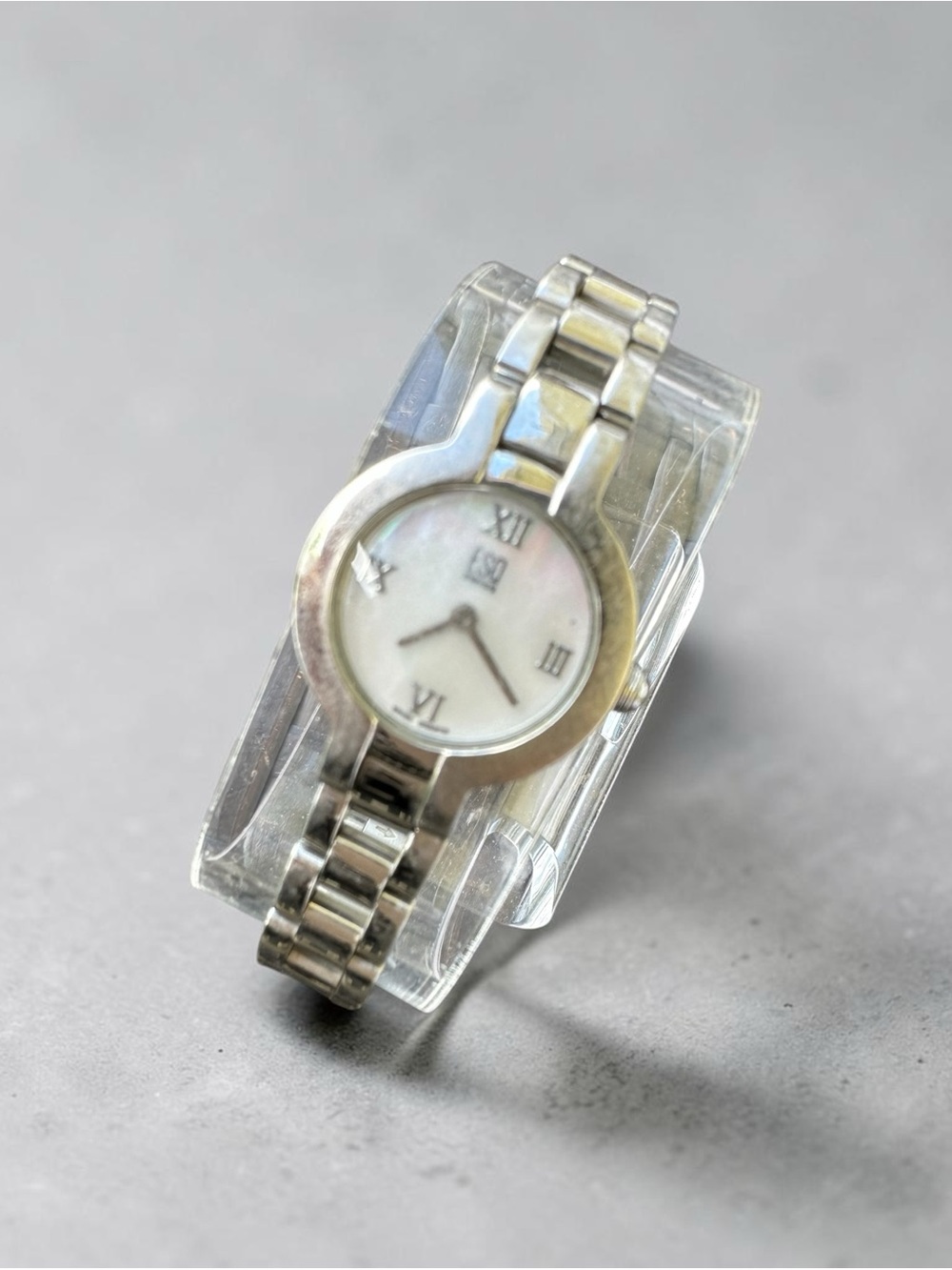 ESQ Swiss Movado Women’s Mother of Pearl Dial Stainless Steel